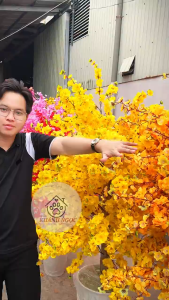 CÂY MAI GIẢ ĐÀO GIẢ NGÀY TẾT [BAO GỒM CHẬU]