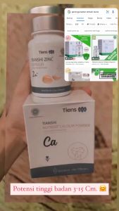 Tiens Nutrient Calcium Powder NHCP Susu Peninggi Badan Ampuh Susu Kalsium Suplemen Tulang Sendi Multivitamin Suplemen Susu Peninggi Badan Grow Up Vitamin D3 Mempercepat Penyembuhan Luka Memperkuat Tulang dan Vitamin untuk Nutrisi Tulang Original