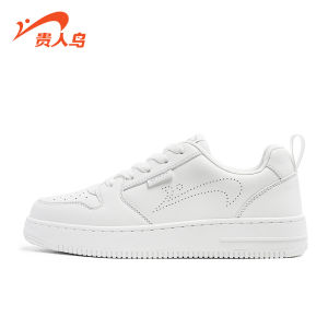 Mens Casual Sport Shoes Leather Surface Thick Bottom Anti-slip Wear-resistant Low Top Lace-up Rubber Sole Comfortable Sneakers