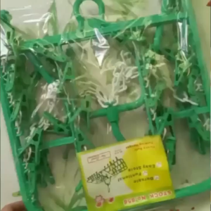 PORTABLE RECTANGULAR FOLDING HANGER WITH CLIPS by (32s & 40s & 52s) / SAMPAYAN NA MAY SIPIT / #NL