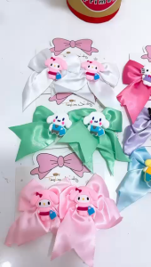 Jepit rambut bebek pita sanrio isi 12 pcs