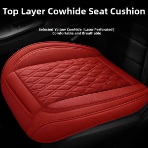 BONINGYU | Leather Car Seat Protector Single Use For All Seasons