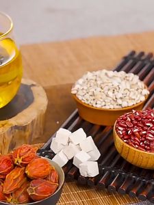 Red Bean Coix Seed Tea Male and Female Dehumidification Weight Loss Tea 红豆薏米芡实赤小豆薏仁茶男女士祛湿减肥茶