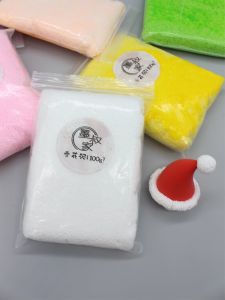 Ultra-Light Non-Stick Hand Snowflake And Pearl Clay Set 10 Colors 100g Package Educational Toy for Children Ages 6-13