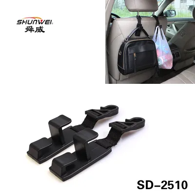 Hidden Multifunctional Car Hooks for Rear Seat