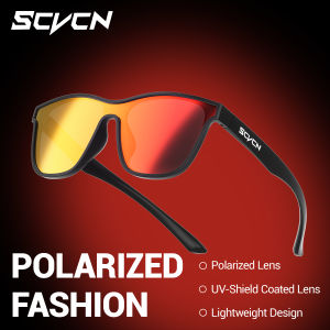SCVCN Hot Polarized Running Road Bike Cycling Eyewear Outdoor Sunglasses Men Women Sports Glasses Mountain UV400 Driving Goggles