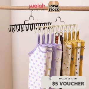 20 Hooks Hanger Multi-hook Sling Hanger Multifunctional Underwear Suspenders Storage Household