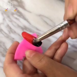 การพู่กันไล่สีด้ามไม้ การพู่กันไล่สีตกแต่งเล็บ และสามารถพู่กันทำลายออมแบร์ และแปรงทำเล็บ เล็บเจล - 5 ครั้ง สำหรับการผ่าตัดในผ้า