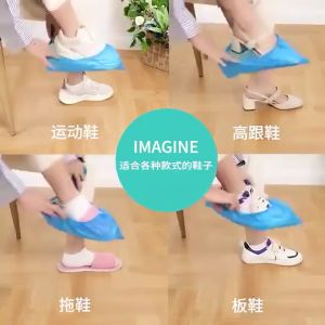 SARUNG SEPATU PLASTIK SEKALI PAKAI COVER SHOES JAS HUJAN SEPATU ANTI AIR