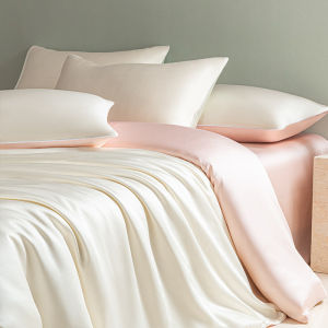 MiiOW | Summer Luxe Ice Silk Cool Bedding Four-Piece Set