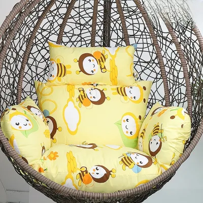 Thickened Nest Swing Chair Pad Detachable Washable Bench Cushion Hammock Chair Pad Universal for Nest Swing Chair