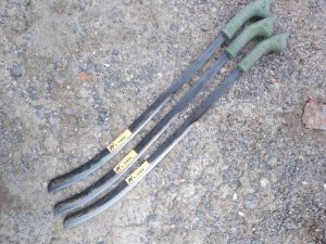 PARANG TEBAS A.TORIK UKURAN 80 CM KUALITAS SANGAT BAGUS BAHAN FER BESI BAJA ASLI.