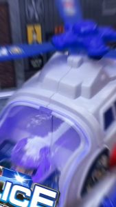 Mainan Anak Helikopter Polisi: Lampu Suara Gerak Baterai