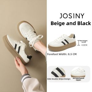 Josiny | Retro Style Thick Soles Elevating Womens Shoes