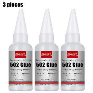 LOOLIFL | LOOLIFL 502 Keo Siêu Dính Nhanh Khô Cyanoacrylate 1-5 Chiếc Liên Kết Mạnh Mẽ Cho Da Cao Su Gỗ Kim Loại - Dụng Cụ Dán Keo Dạng Lỏng