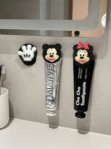 Cartoon Electric Toothbrush Wall Mount Bathroom Storage Rack No Drilling Required Toilet Organizer Nordic Style Minimalist Trend