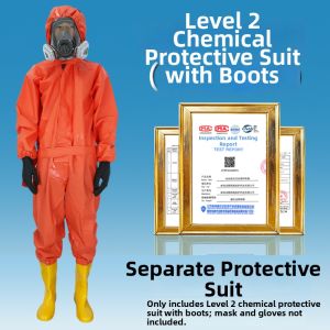 Acid and Alkali Resistant Anti-Splash Chemical Protective Suit
