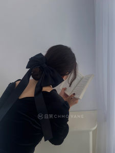 เครื่องประดับผมโบว์ผีเสื้อขนาดใหญ่แบบเรียบง่าย คลิปผมผ้าซาตินสไตล์เกาหลี ใหม่ล่าสุด เครื่องประดับผมสไตล์เกาหลี