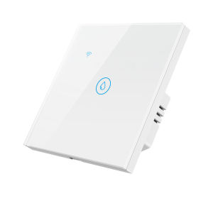 UBARO | UBARO 86×86mm 20A WiFi Smart Water Heater Switch Tuya App/Voice Control LED Indicator 4000W Fits EU 60mm Box
