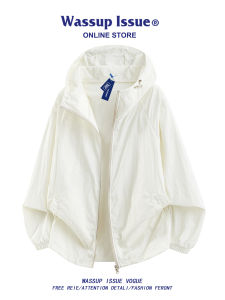 Vintage American Sun Protection Coat Men Summer Loose Leisure