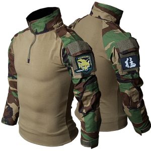 Tactical Outdoor Sports Clothes Suits Uniform Training Suit Green Jungle Hunting Shirts Pants Hiking Style Sets Hiking Pant Men