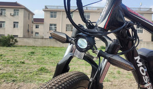 Ebike Headlight & Turn Signal Conversion Kit: 36V-72V