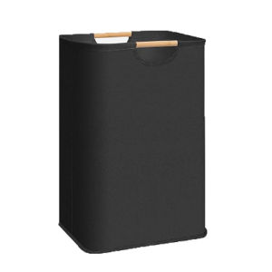 ตะกร้าผ้าขนาดใหญ่พิเศษพร้อมหูหิ้ว ตะกร้าผ้าสกปรกทรงสูงแบบตั้งพื้น สำหรับห้องนอน ห้องน้ำ หอพัก