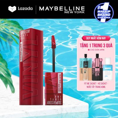 Son Bóng Bền Màu Nhẹ Môi Superstay Vinyl Ink Maybelline New York 4.2ml