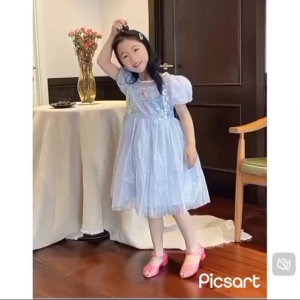 SANDAL IMPORT ANAK PEREMPUAN / SANDAL FROZEN ANAK CEWEK / SANDAL IMPORT ( SIZE 25 - 35 )