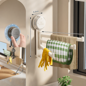 MOSHANG | Multi-use Rotatable Draining Rack Wall Mount