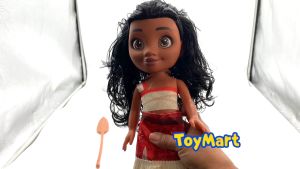 Moana 2 Singing Doll – Rubber Toy with Paddle & Song