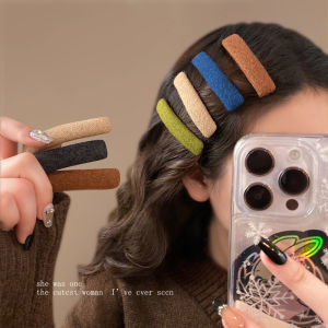 Retro Hair Clips Set Womens New Year Simple Side Bangs BB Clip Elegant Autumn Winter Hair Accessories Sweet Style Fresh out