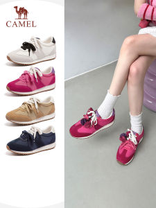 Camel Womens Shoes 2025 Autumn Winter Thick Bottom Agan Deqin Removable Increase Dad Shoes Casual Fashion Sports Sneakers