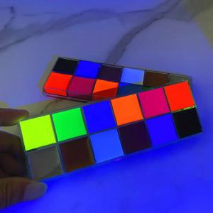 12 Color Neon Night Fluorescent UV Face Body Painting for Glow Black Light in Party