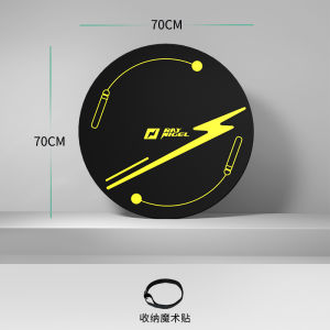 Raynigel Wireless Jump Rope Mat Indoor Fitness Anti-slip Floor Mat Composite Shock Absorption Mat Home Gym Use