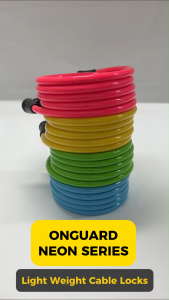 OnGuard Neon Series Cable Number Locks (8194)