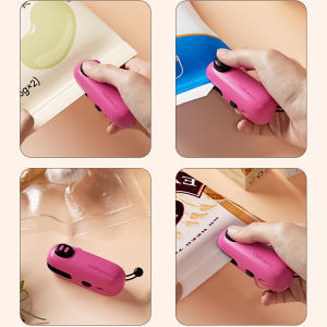 เครื่องปิดผนึกถุงคลิปซีลเลอร์กระเป๋าขนาดเล็กเครื่องซีลความร้อนครัวมือถือเครื่องปิดผนึกประเภทกระเป๋าแบบพกพา