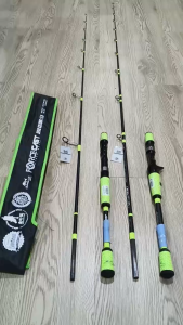 STRIKE 2 FORCE CAST SPINNING / BAITCASTING (BC) FISHING ROD