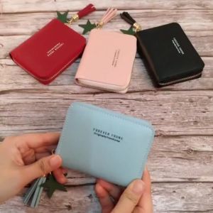 Dompet Lipat Mini Wanita | Dompet  Wanita Simpel | Dompet Mini Forever Young Korea