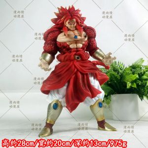 Bandai | New 30cm Premium Dragon Ball Z Figurine Brolly Statue Anime Collectible Highend Model Toy Gift For Fans Japanese Animation Gift