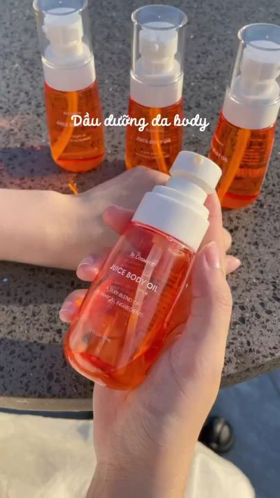Dầu Dưỡng Da Body Juice Body Oil Becosmetic. Dưỡng mịn màng và tăng đàn hồi cho da.Hiệu quả nhanh chóng.