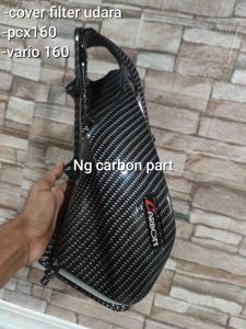Cover filter udara pcx 160 vario 160 carbon wtp original