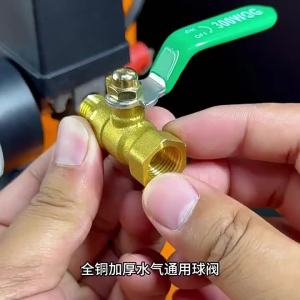 1/4 6mm 8mm 10mm12mm Ball Faucet Shutoff Ball Valve Hose Barb Inline Water Oil Air Gas Fuel Line Small Brass Ball Valve