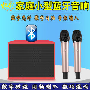 Family KTV Stereo Suit Wireless Microphone Integrated Kids Karaoke For Home TV Karaoke Mobile Phone Bluetooth Singing