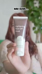 Adera Lightening Peel Of Mask With Chocolate & Niacinamide Mencerahkan Dan Mengangkat Sel Kulit Mati - ADERA PEEL OF MASK - MASKER ADERA