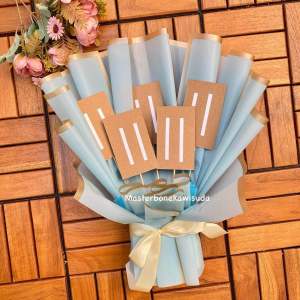 (Isi 5) Kerangka Buket Kosong / Kerangka Buket Barang / Snack / Tanpa boneka / Free Bunga Artificial / Kerangka Buket uang/ Buket Roko/ Buket Kopi