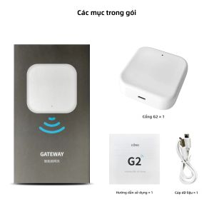 Khóa Cửa Điện Tử Thông Minh Bluetooth G2 TT Lock Với Bộ Chuyển Đổi WiFi Tương Thích Với Google Home Alexa - Khóa Cửa Điều Khiển Từ Xa
