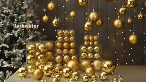🔥Hot🔥12Pcs Christmas Balls 4/6/8cm Xmas Small Balls Xmas Tree Hanging Pendant Ornaments Festival New Year Party Gifts Home Christmas Decorations