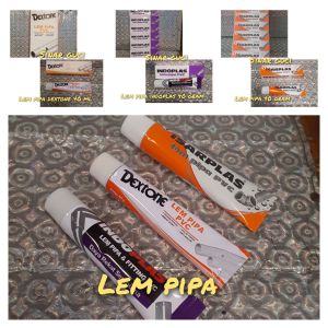 Lem Pipa Pvc Berbagai merk Dan Ukuran