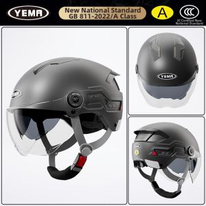 YEMA | Sun Protection Breathable Certified Safety Helmet Half Helmet